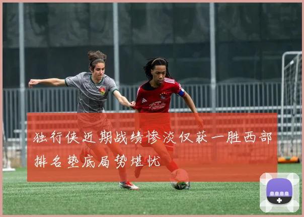 独行侠近期战绩惨淡仅获一胜西部排名垫底局势堪忧