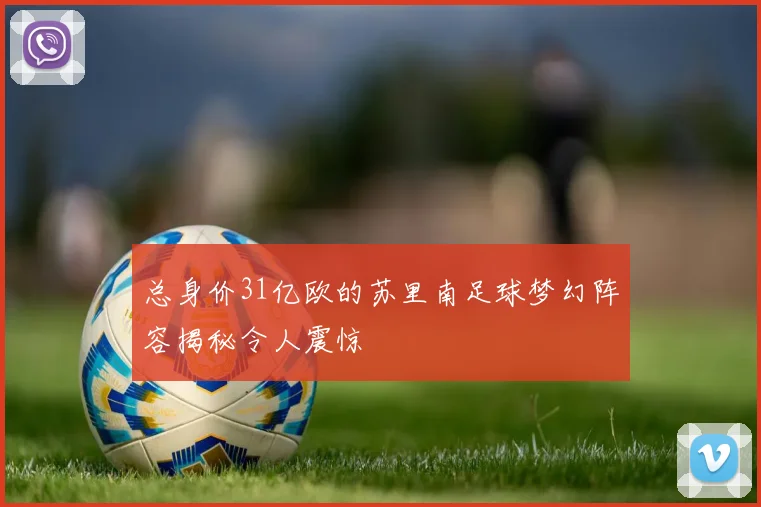 总身价31亿欧的苏里南足球梦幻阵容揭秘令人震惊