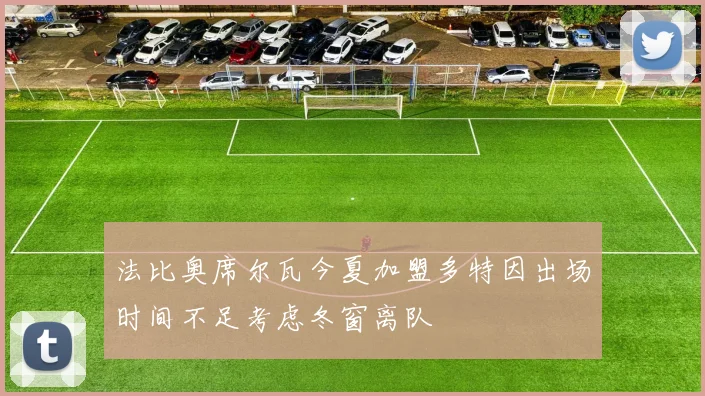 法比奥席尔瓦今夏加盟多特因出场时间不足考虑冬窗离队